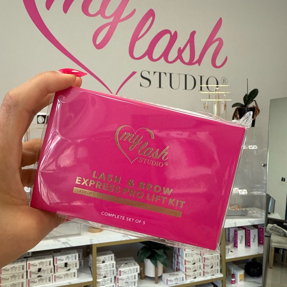 Lash & Brow Express Pro Lift Kit - Pink and White